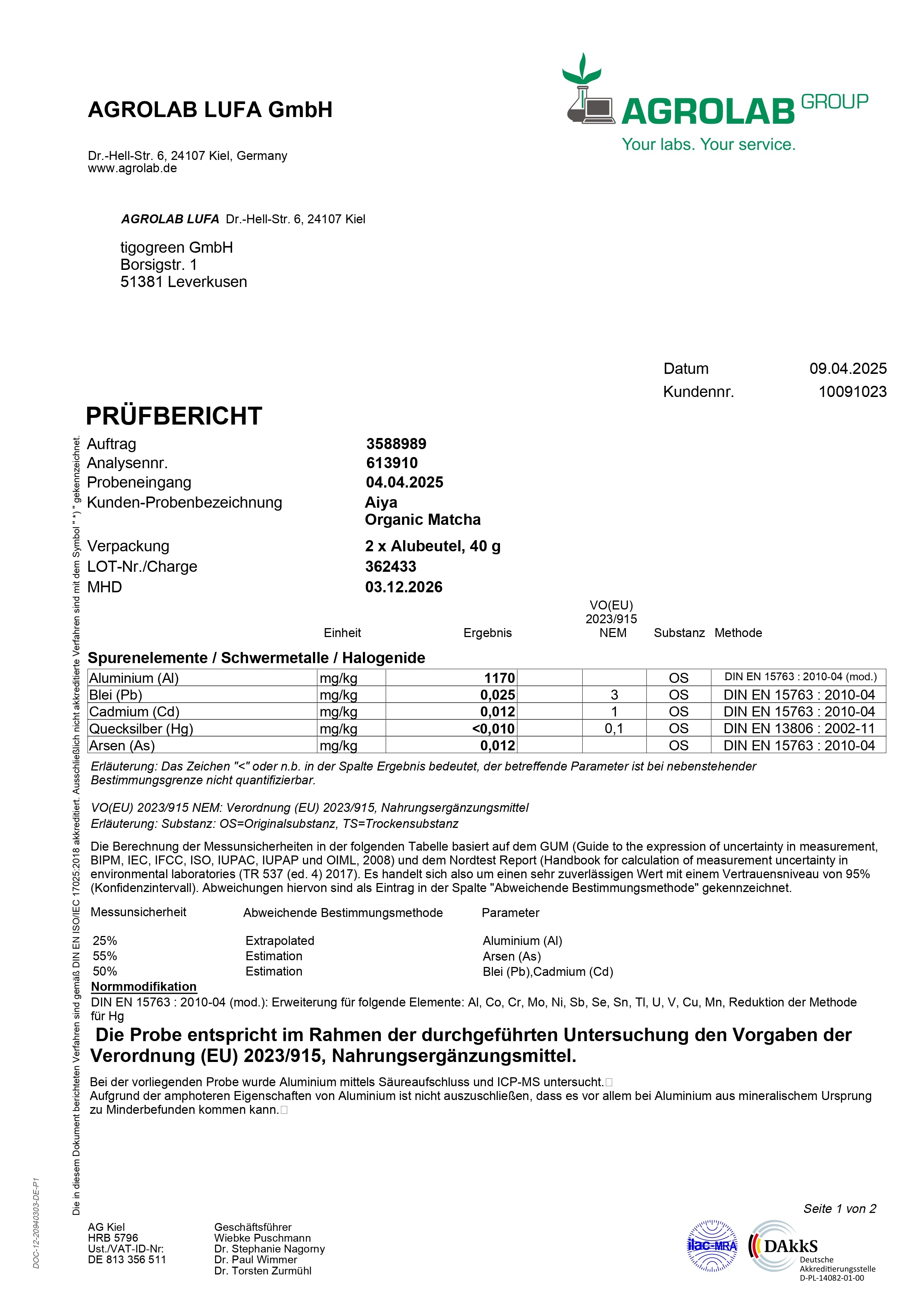 Green Vitality Duo – Matcha Pulver & EGCG Kapseln Set | tigogreen