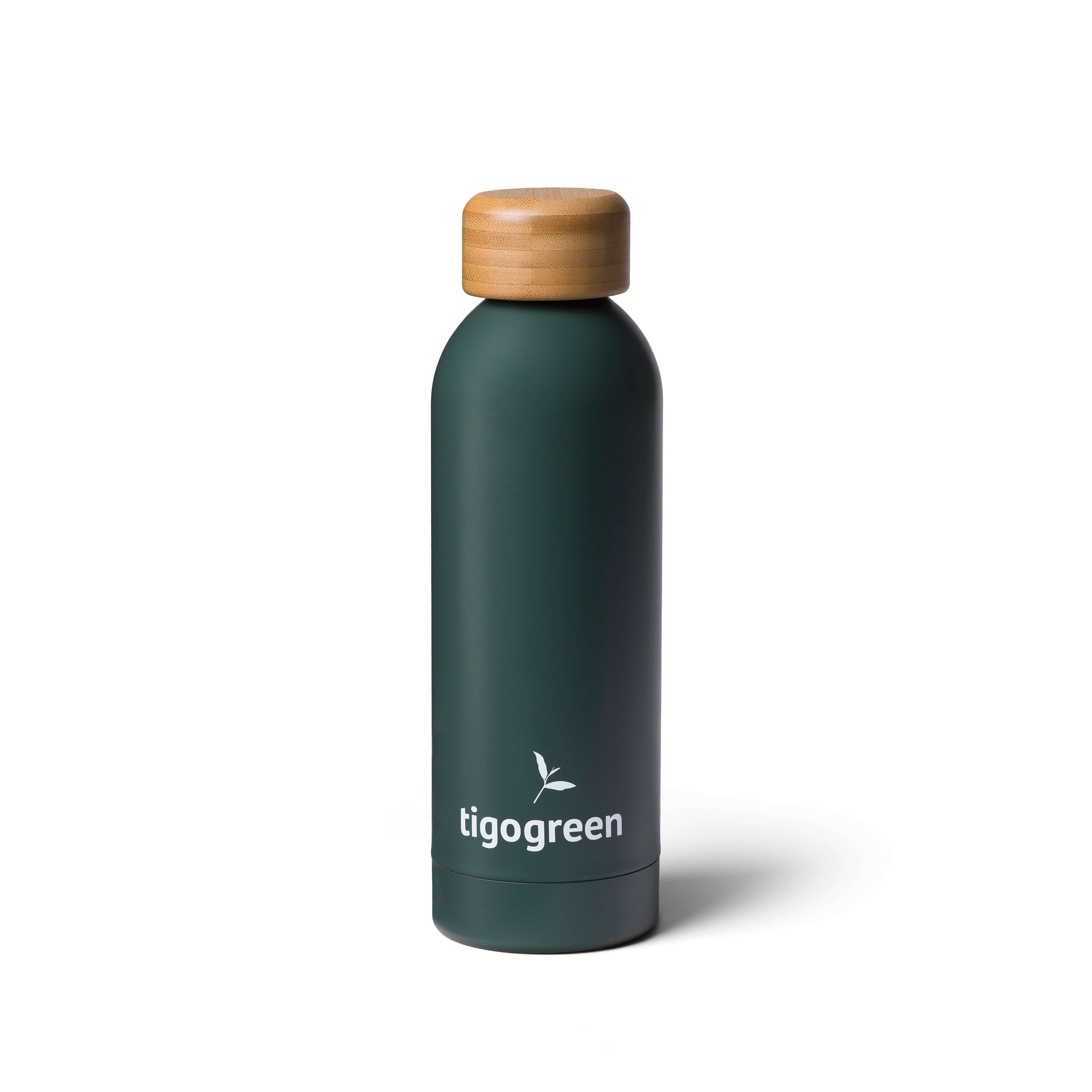 Tigogreen Isolierte Edelstahl-Trinkflasche – 500 ml