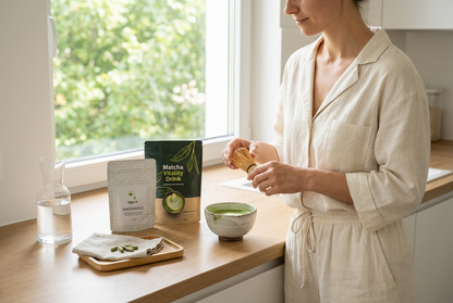 Green Vitality Duo – Matcha Pulver & EGCG Kapseln Set | tigogreen